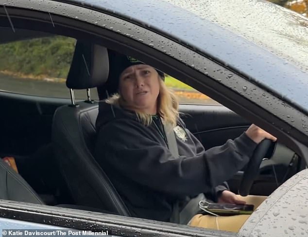 Forslund was stopped by ICE last Thursday after she allegedly tried to box in federal vehicles with her $60,000 car as agents carried out targeted immigration arrests