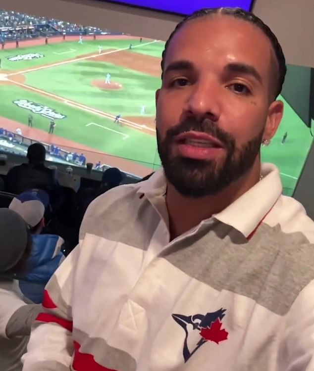 Drake has reignited talk of his curse after watching his beloved Blue Jays lose to the Dodgers