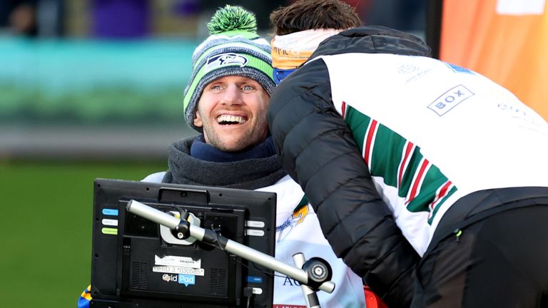 Burrow was confined to a wheelchair by MND. File pic: Reuters