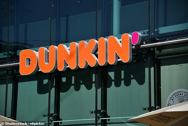 Dunkin' Donuts customers have been left furious by the coffee chain's 'new' ice policy (stock image)