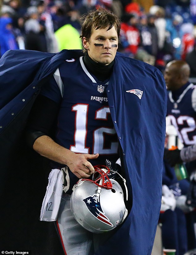 A native California, Brady often used the sideline cape to stay warm in frigid Foxborough