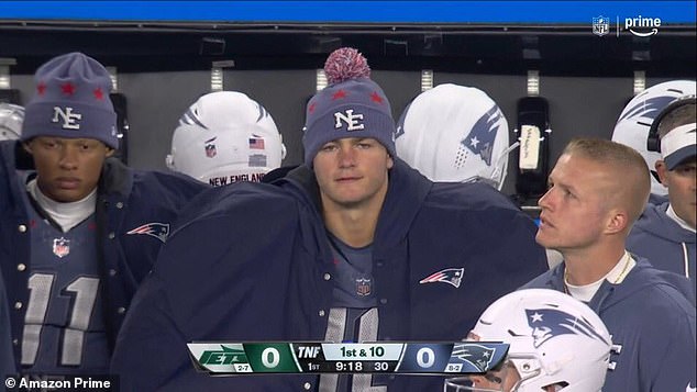 Drake Maye made fans nostalgic for Brady, not only with his play, but with his sideline cape