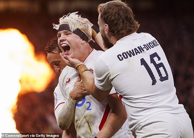 Henry Pollock helped Steve Borthwick's Red Roses rout against Australia with an important try