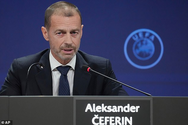 UEFA president Aleksander Ceferin has been sent a letter co-signed by more than 70 sportspeople calling for Israel to be banned from international competition