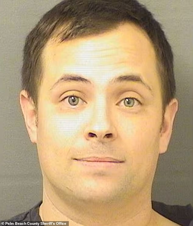 Michael Iaboni, 32, was charged with making terroristic threats after an anonymous tip led to an investigation by the Palm Beach County Sheriff's Office on Saturday