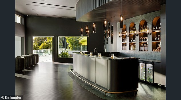 The property's Manhattan-inspired whisky bar (pictured) is one of its many features