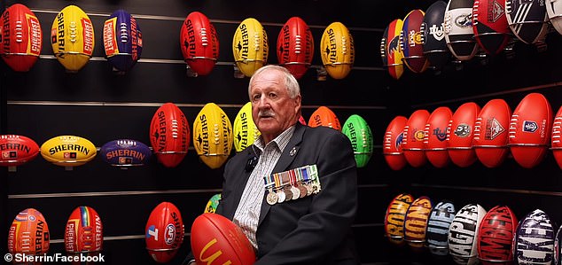 Findlay (pictured) became a popular footy figure as he represented AFL stars at the tribunal