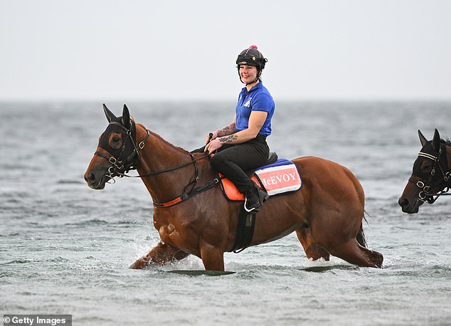 Race favourite Half Yours is no stranger to the wet and is a proven performer on a heavy track