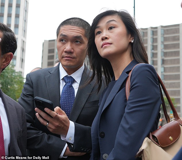 Linda Sun, 41, and Christopher Hu, 43, are battling charges of bribery, bank fraud, money laundering, andother charges