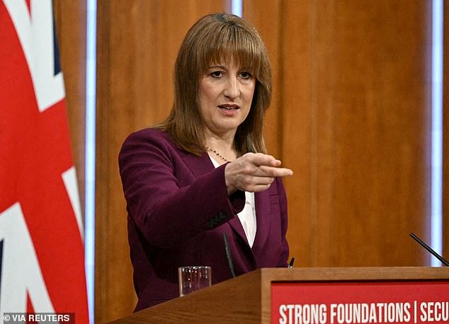 Flip-flopping: Rachel Reeves has ruled out a manifesto-breaking income tax hike only days earlier she had signalled to all and sundry was coming our way in the Budget