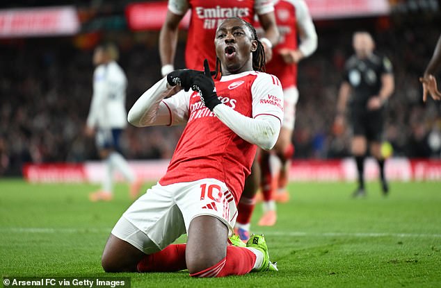 Eberechi Eze was the standout as Arsenal thrashed Tottenham in the north London derby