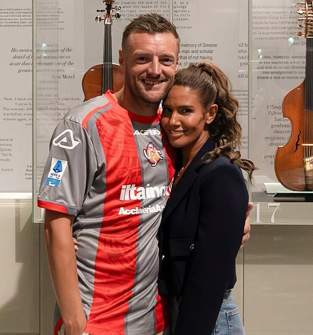 Vardy moved to northern Italy this summer with Rebekah following months of speculation