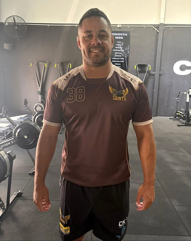Former NRL player Jarryd Hayne (pictured) is starting his own rugby league academy and has hinted that he could be set to pursue a career in coaching