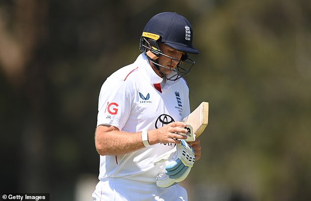 Joe Root failed in England's Ashes warm-up as he was out for just one against the Lions
