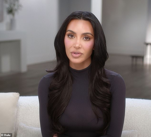 Kim Kardashian, 45, discussed the chilling moment she found out someone 'extremely close' to her put a hit out on her life in the latest episode of the Kardashians