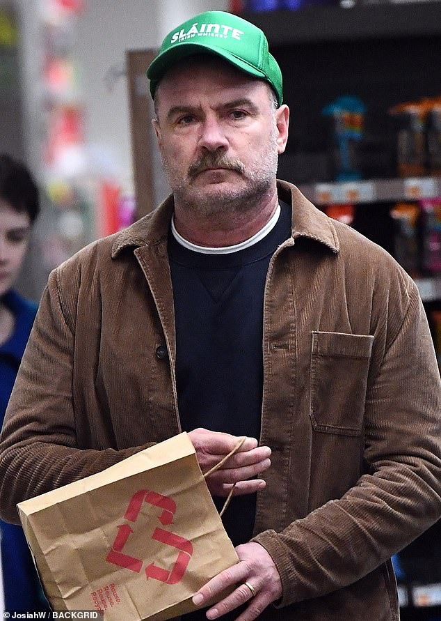 Liev Schreiber, 58, has been seen for the first time since he checked out of a NYC hospital earlier this week