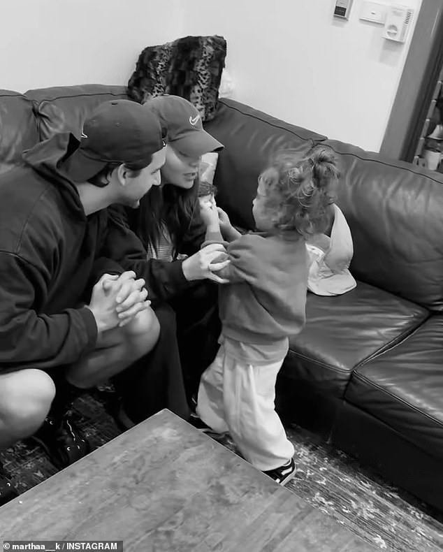 The couple took to Instagram on Tuesday to share a sweet video that was set up to be the baby's gender reveal