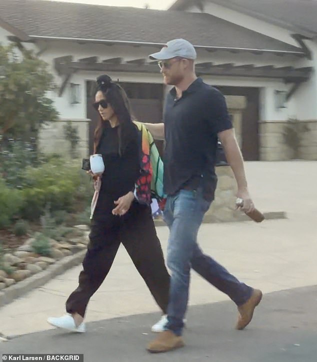 Meghan Markle and Prince Harry spend Halloween with their children in Santa Barbara