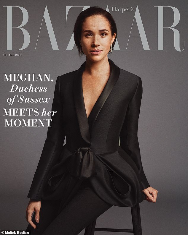 On Wednesday, Meghan Markle graced the cover of Harper's Bazaar magazine for their December 2025/January 2026 edition - but now, some are noticing that her poses and outfits in some of the shots have a resemblance to those of Princess Diana