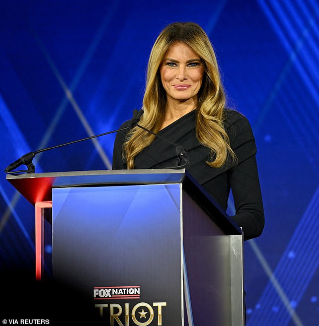 On Thursday evening, First Lady Melania Trump was honored by Fox Nation with their 'Patriot of the Year' award - and even though she attended solo without her husband, President Donald Trump, it looks like his absence gave her a 'boost,' according to a body language expert