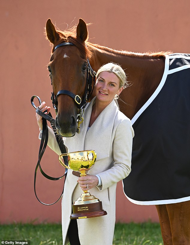 Melbourne Cup winning jockey Jamie Melham (pictured) has been slapped with a 30-race meeting ban