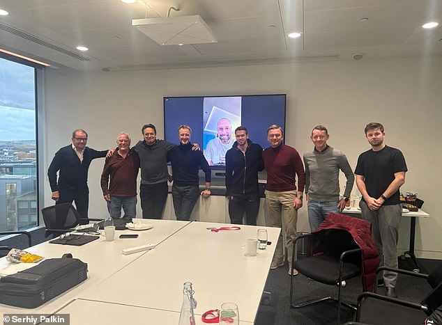 Mykhailo Mudryk has re-emerged in a rare appearance to work on a new film project