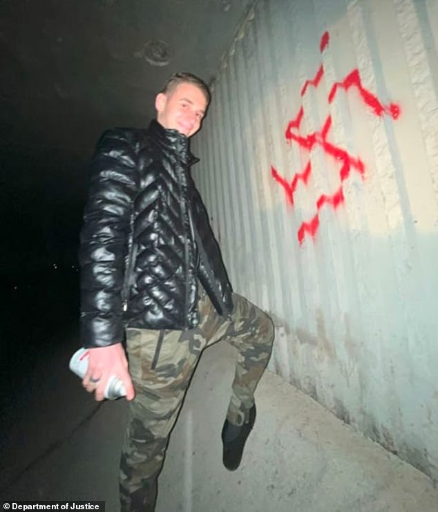 Michail Chkhikvishvili, a 22-year-old Georgian national who is also known as 'Commander Butcher', pleaded guilty to soliciting hate crimes and providing bomb making instructions in a Brooklyn federal courthouse on Monday