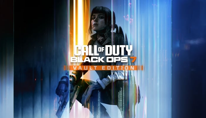 Call of Duty: Black Ops 7 Vault Edition cover. — PlayStation