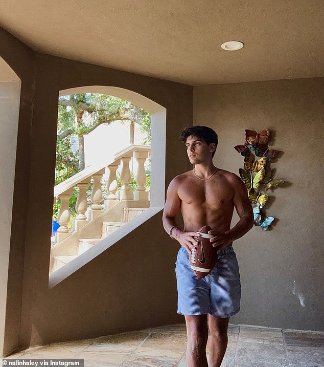 Haley, only 24-years-old, is making waves for his pro-MAGA commentary, even dissing the likes of political figures like Vivek Ramaswamy