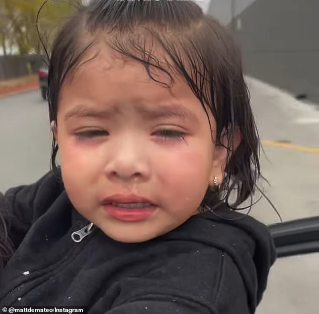 Rafael Veraza, Ariana Veraza's father, said: 'My daughter was trying to open her eyes. She was struggling to breathe'