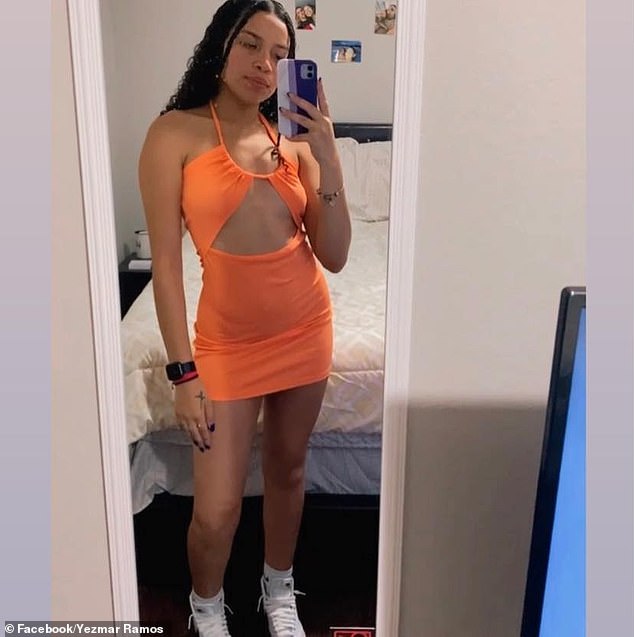 She was charged with distributing obscene material to a minor and transmitting harmful material to a minor, which are both felonies