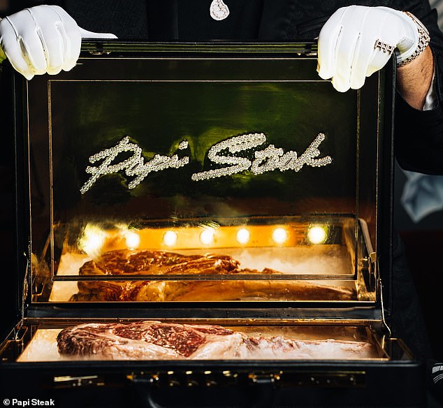 Papi Steak, located in Miami Beach and Las Vegas, is known for a menu item called The Beef Case - which costs $1,000