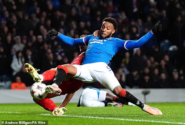 Chermiti struggled to make a positive impact in the game against Braga