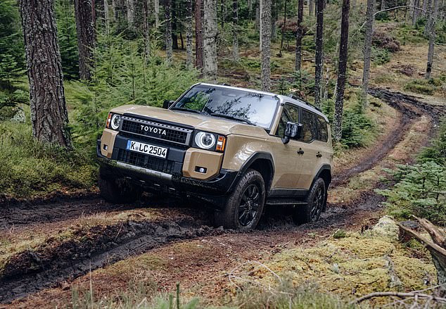 The chunky Toyota Land Cruiser offers bold and politically incorrect fun