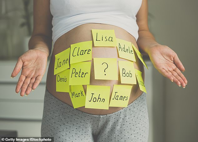 It appears a number of classic and once-popular names will not make the cut for most parents-to-be this year, according to the latest data by Babycentre (stock image)