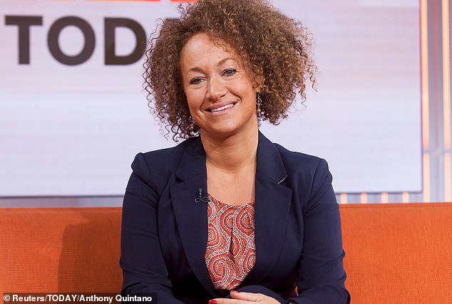 The activist, who now goes by the Nigerian name Nkechi Amare Diallo, is pictured in 2017