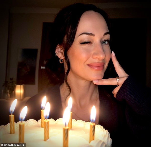 Notorious race faker Rachel Dolezal resurfaced with a stunning new look (pictured) on her 48th birthday last week - which saw her likened to Katy Perry