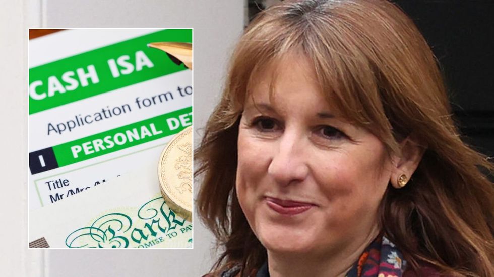 Rachel Reeves and ISA form