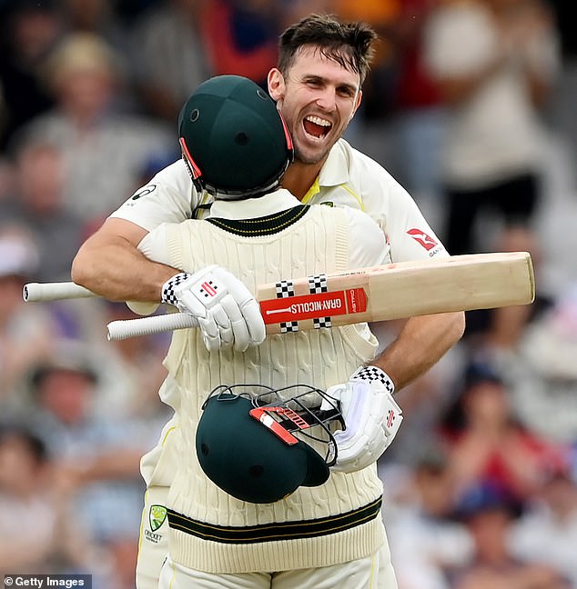 It is the secret drink that could help Australia win the Ashes – and it tastes nothing short of disgusting. Just ask all-rounder Mitch Marsh (pictured)