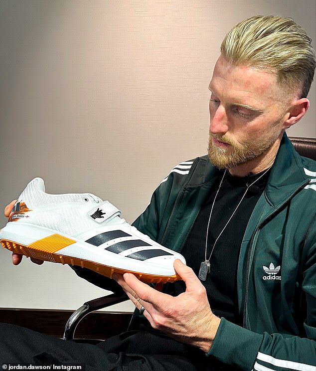 The 34-year-old partnered with Adidas and an award-winning artist to bring his idea to life