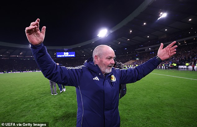 Manager Steve Clark will lead Scotland in to next summer's World Cup in North America