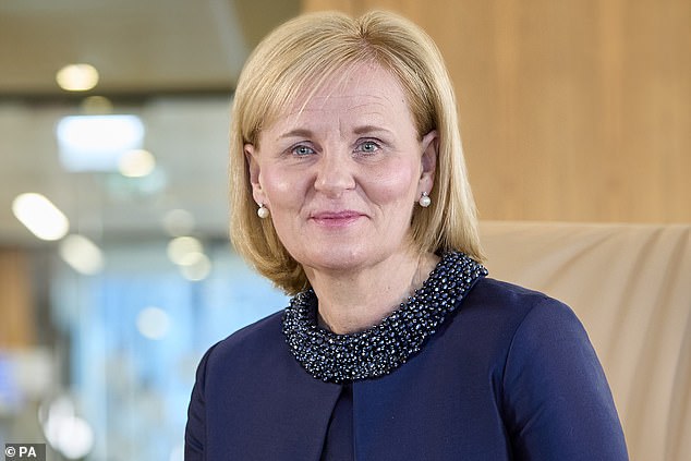 Pension alert: Aviva chief executive Amanda Blanc said Chancellor Rachel Reeves should 'think very carefully' before launching a tax raid on workplace salary sacrifice schemes