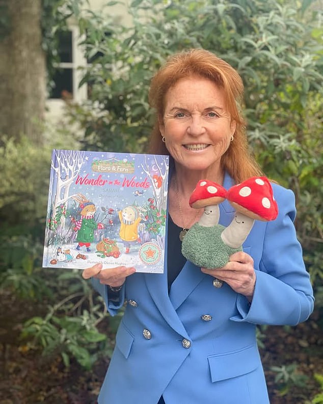 Sarah Ferguson's new children's book is being 'pulped' after she was stripped of her title (pictured: Ex-Duchess last month)