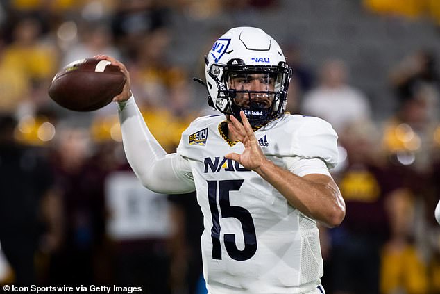 The Northern Arizona Lumberjacks faced the Idaho Vandals on Halloween night
