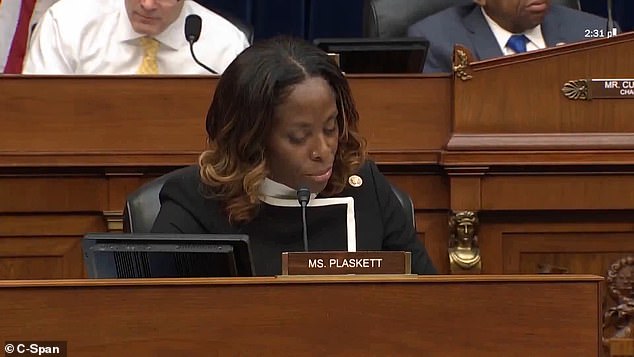Plaskett secretly communicated with Epstein during a 2019 Oversight Committee hearing centered around former Donald Trump fixer Michael Cohen