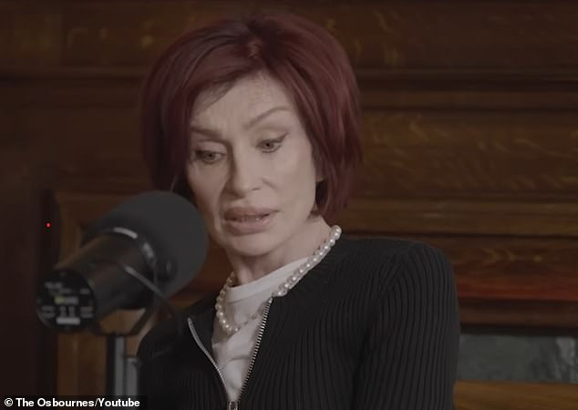 Sharon Osbourne has revealed her husband Ozzy suffered a fall which caused a decline in his health - as the family appeared on their podcast together for the first time since his death