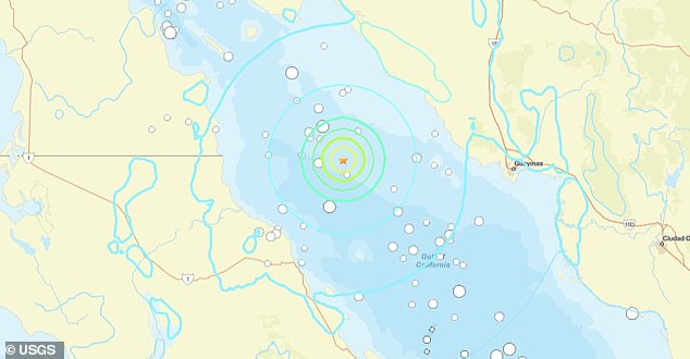 The US Geological Survey (USGS) recorded the quake 47 miles from Santa Rosalía at 7:04am ET
