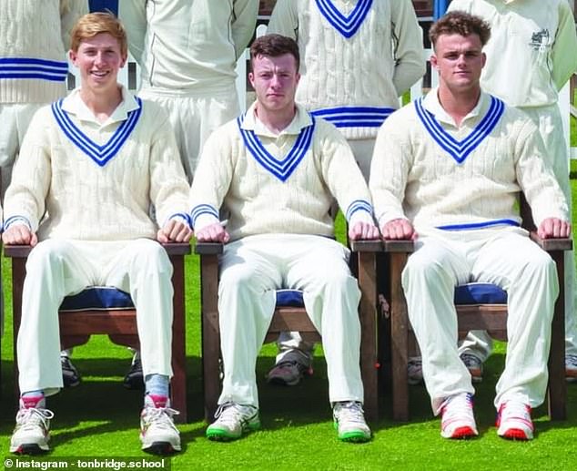 Ben Earl (right) says he will be rooting for his former Tonbridge School classmate Zak Crawley (left) in the Ashes Down Under