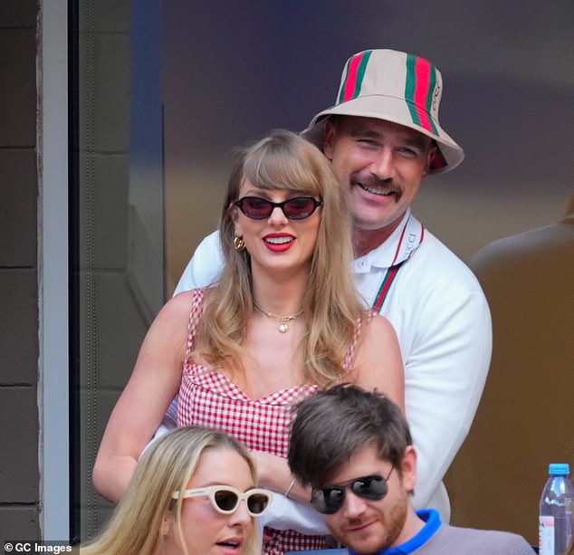 Taylor Swift has given a rare look into her romance with Travis Kelce in a new trailer for her upcoming Eras Tour docuseries. The couple is seen together in September 2024