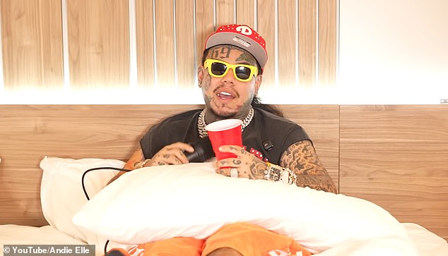 Tekashi 6ix9ine has shockingly claimed that Demi Lovato is going to relapse - seven years after her near-fatal fentanyl overdose